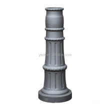 China sand casting decoration of cast aluminum bollard or fence components